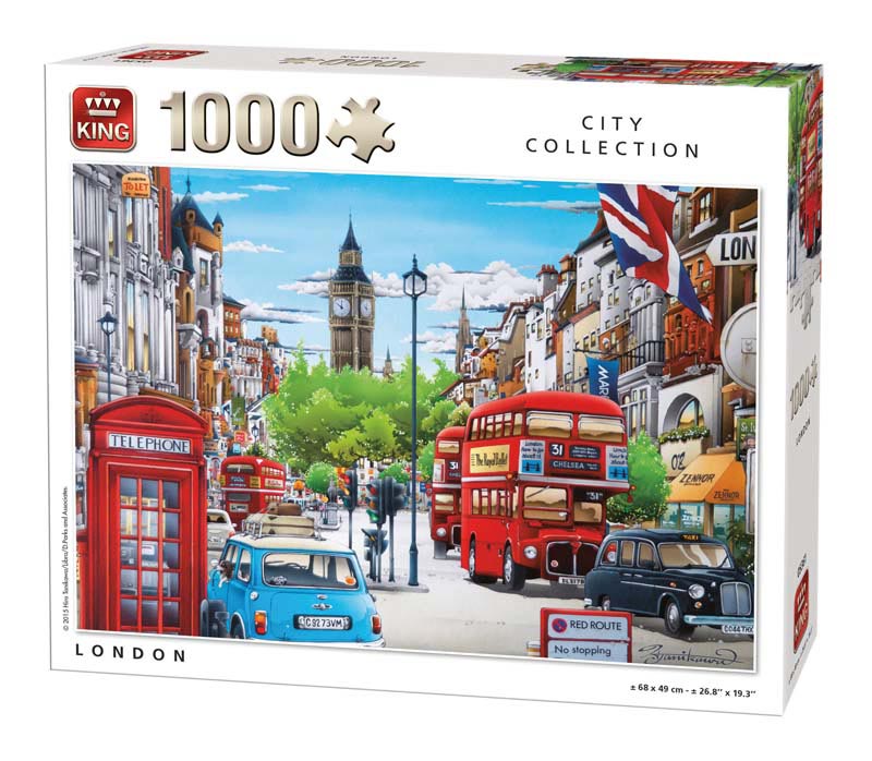 King Puzzel London 1000 Stukjes