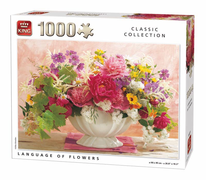 King Language of flowers 1000 st. 05377