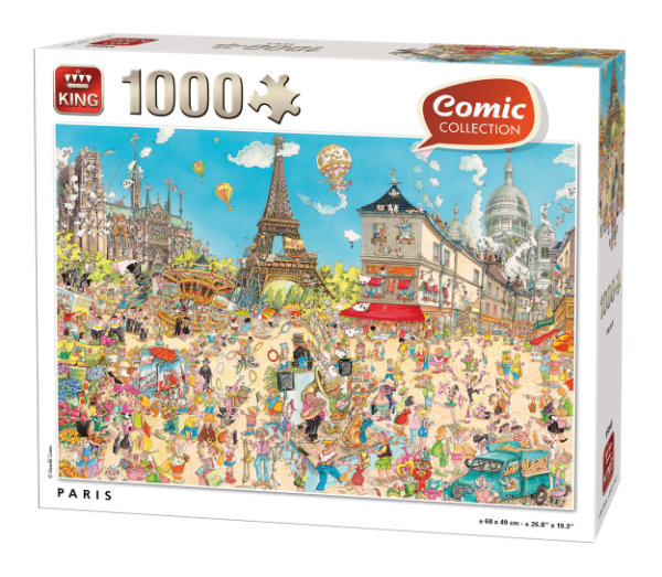 King puzzel 1.000 st. 55843