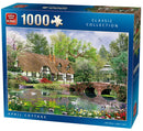 King Puzzel April Cottage 1000 Stukjes