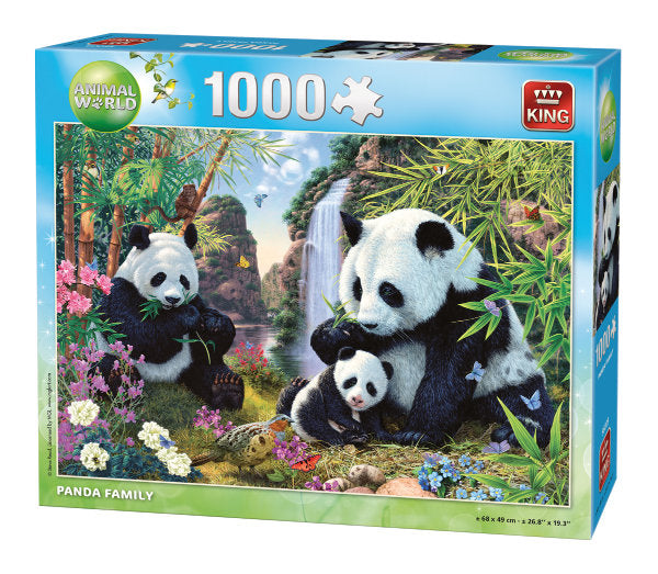 King puzzel Animal world 1.000 st. 56009