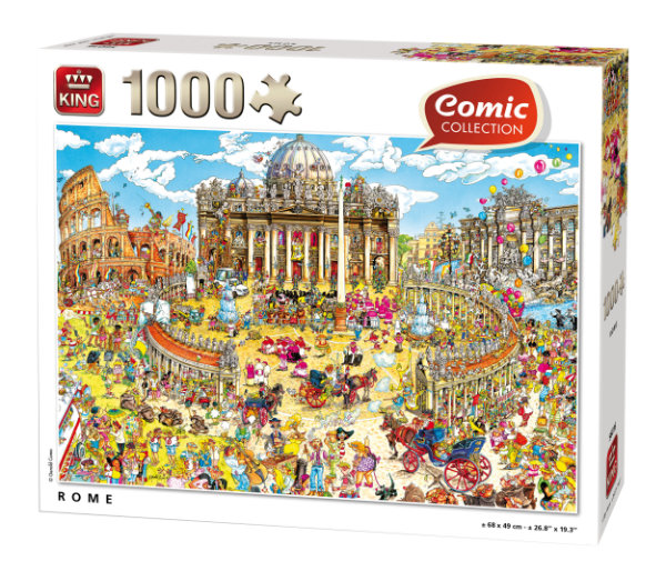 King puzzel Comic 1.000 st. 56016