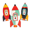 Houten Raket Spinner