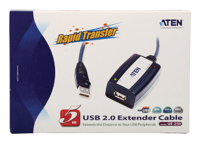Aten At-ue250 Usb 2.0 Verlengkabel 5,00 M