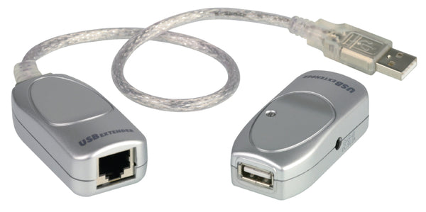 Aten UCE60-AT Usb 1.1 Kabel Usb A Male / Rj45-connector Female - Rj45-connector Female / Usb A Fema