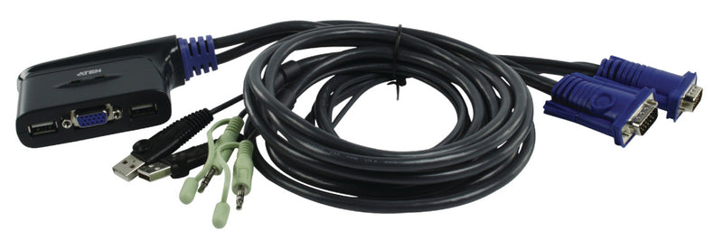 Aten At-cs62u 2-poorts Kvm Schakelaar