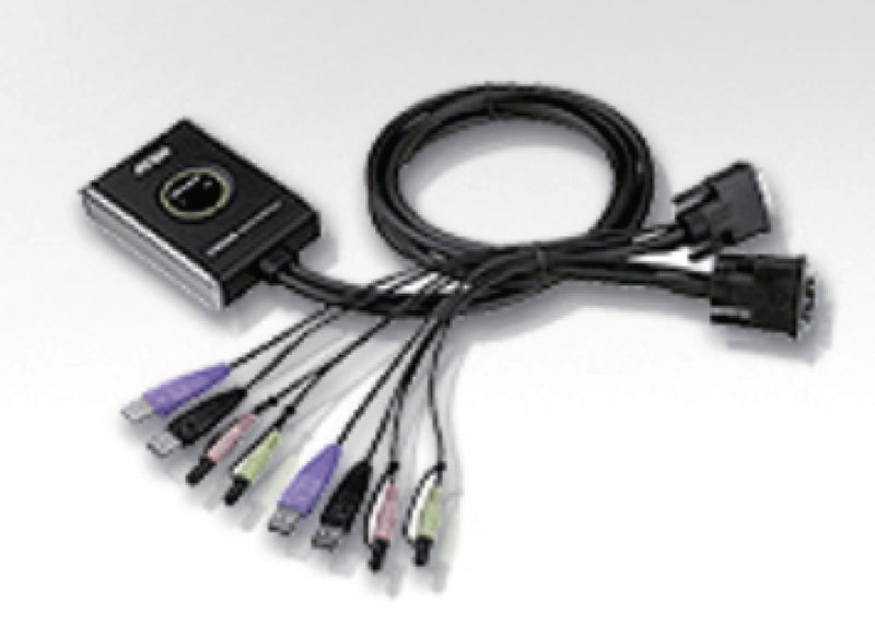 Aten At-cs682 2-poorts Usb Kvm Schakelaar met Audio