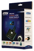 Aten At-cs22u-at 2-poorts Usb Kvm Schakelaar