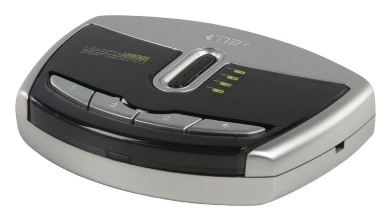 Aten US421A-AT 4-poorts Usb Schakelaar Zilver