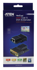 Aten At-ve066 Mini Cat 5 Dvi Verlenger