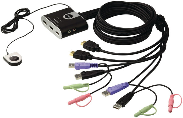 Aten AT-CS692 Easy Kvm Switch Hdmi 2 Port Hdmi Usb 2.0