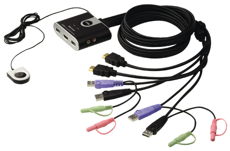 Aten AT-CS692 Easy Kvm Switch Hdmi 2 Port Hdmi Usb 2.0