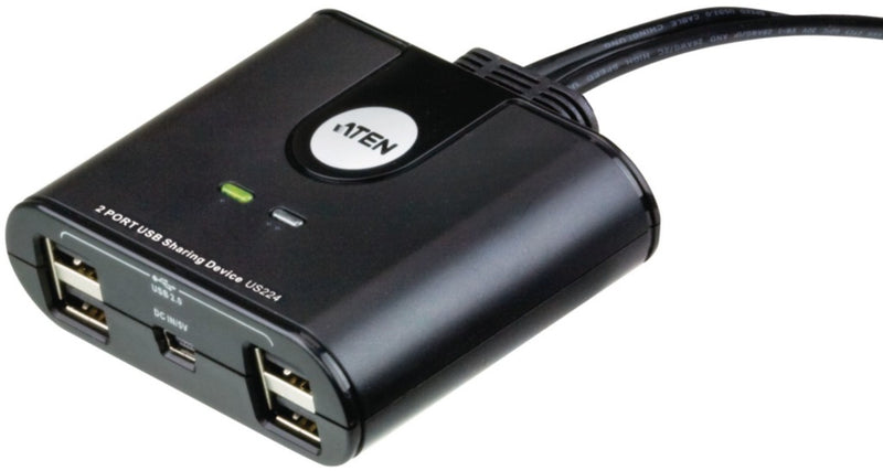 Aten AT-US224 2-poorts Usb 2.0-switch Voor Randapparatuur