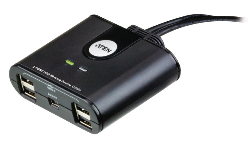Aten AT-US224 2-poorts Usb 2.0-switch Voor Randapparatuur