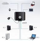 Aten AT-US424 4-poorts Usb 2.0-switch Voor Randapparatuur