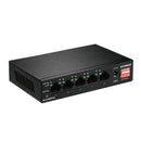Edimax ES-5104PH V2 Netwerk Schakelaar 10/100 Mbit