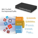 Edimax GS-1024 Switch 19" Gigabit 24-port