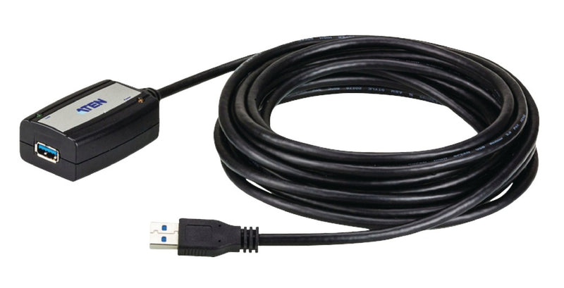 Aten UE350A-AT Usb 3.0 Kabel Usb A Female - Usb A Male 5 M Zwart