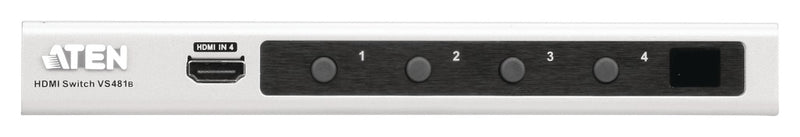 Aten VS481B-AT-G 4-poorts Hdmi Schakelaar Zilver