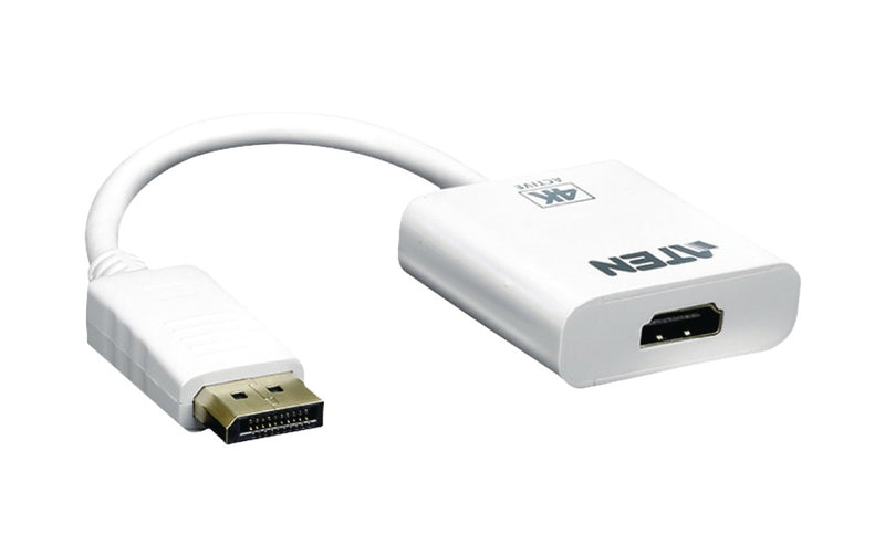 Aten VC986-AT Displayport Kabel Displayport Male - Hdmi-uitgang 0.15 M Wit