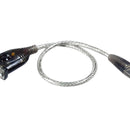 Aten UC232A1-AT Usb 2.0 Kabel A Male - Sub-d 9-pins Male Rond 100 Cm Zilver