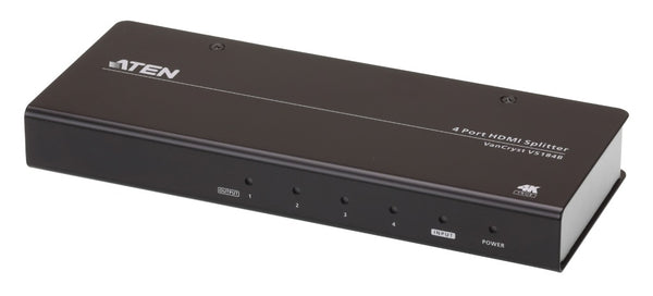 Aten VS184B-AT-G 4-poorts Hdmi-splitter Zwart