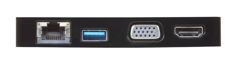 Aten UH3232-AT Usb 3.1 Adapter Usb-c Male - Usb A Female / Hdmi / Vga Female 15-pins / Rj45 (8/8) F