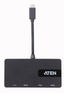 Aten UH3232-AT Usb 3.1 Adapter Usb-c Male - Usb A Female / Hdmi / Vga Female 15-pins / Rj45 (8/8) F