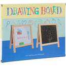 Dubbelzijdig Schoolbord - Krijt- en Whiteboard in 1