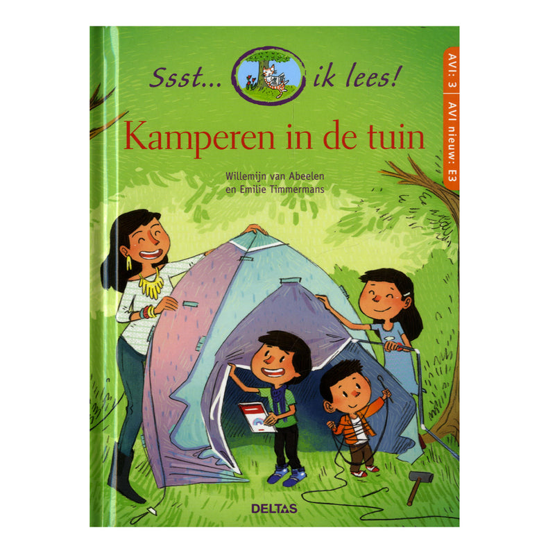 Ssst... ik lees! Kamperen in de Tuin AVI-E3