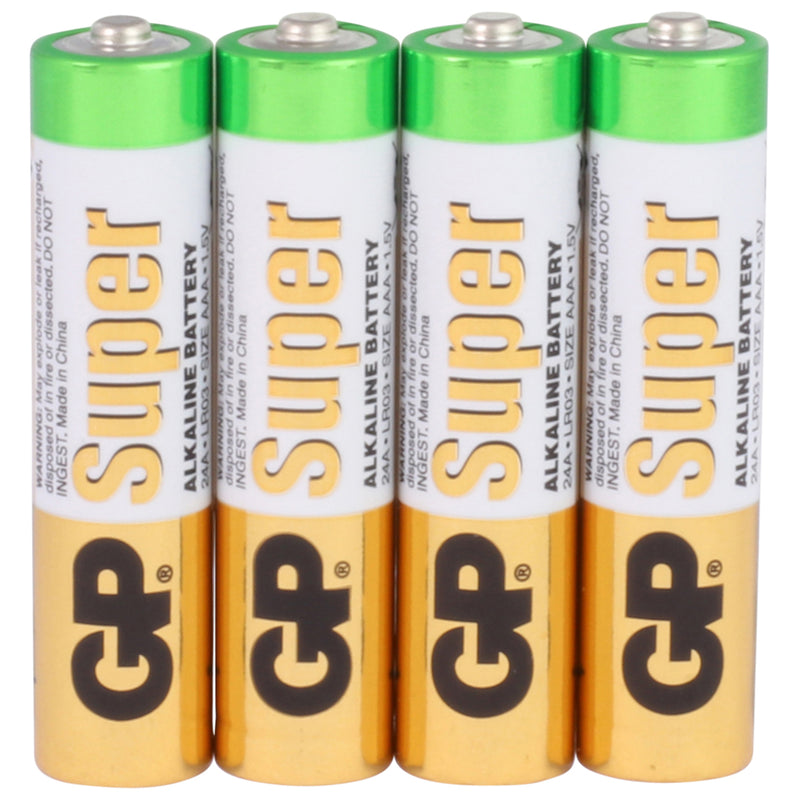 GP Batteries Gp Batterij Super Alkaline Aaa A4