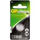 GP Batteries Knoopcel CR2025 Lituim 3V
