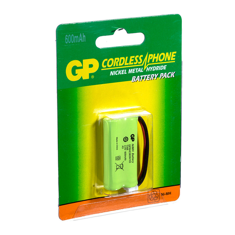 Gp ACCU-T356 Batterijpack Dect Telefoons Nimh 2.4 V 600 Mah