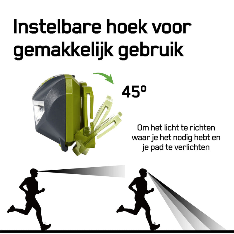 GP Hoofdlamp 3x Aaa 80 Lumen