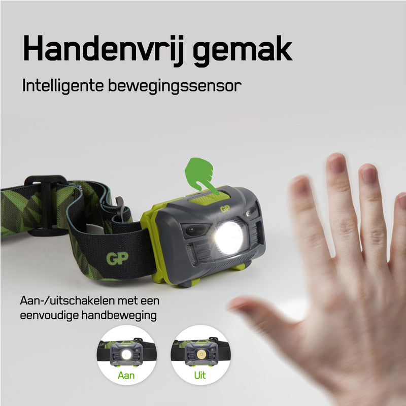 GP Hoofdlamp 3x Aaa 160 Lumen