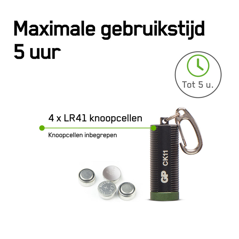 GP Zaklamp 4x Lr41 10 Lumen