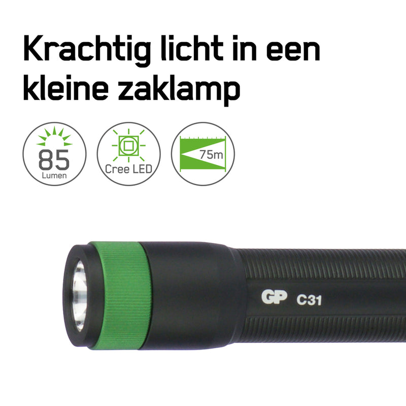 GP Zaklamp 1x Aa 85 Lumen