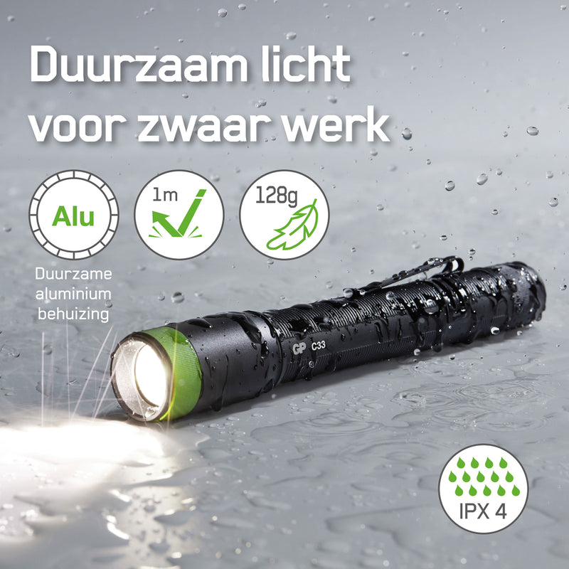 GP Zaklamp 2x Aa 150 Lumen