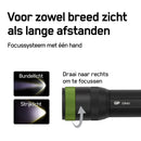 GP Zaklamp 1x 18650 650 Lumen