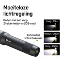 GP Zaklamp 1x 18650 650 Lumen