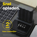 GP Recyko Pro Lader En Doc + 4 AA Batterijen 2100mah