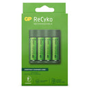 GP Recyko USB Lader + 4 AA Batterijen 2100mah