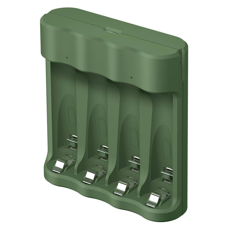 GP Recyko USB Lader + 4 AA Batterijen 2100mah