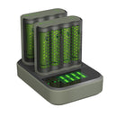GP Recyko USB Lader En Doc + 8 AA Batterijen 2600mah