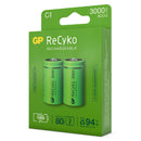 GP Recyko Gp Oplaadbaar Batterij C A2 3000mah