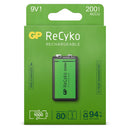GP Recyko Gp Oplaadbaar Batterij 9v A1 200mah