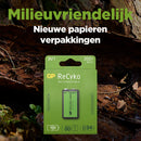 GP Recyko Gp Oplaadbaar Batterij 9v A1 200mah