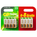 GP Batteries Gp Super Alkaline 8 En 8 Aa