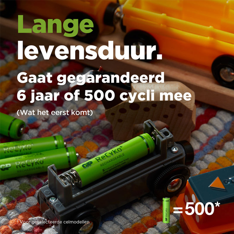 GP Oplaadbaar Batterij Aaa A4 650mah