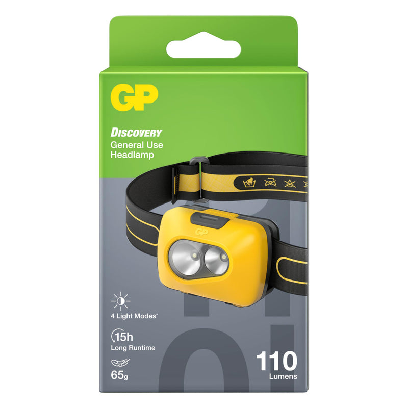 GP Hoofdlamp 3x Aaa 100 Lumen